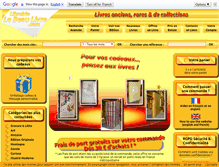 Tablet Screenshot of lebeaulivre.com